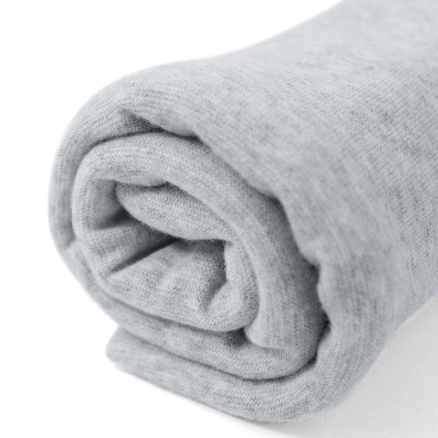 Bio-Bündchen // hellgrau meliert