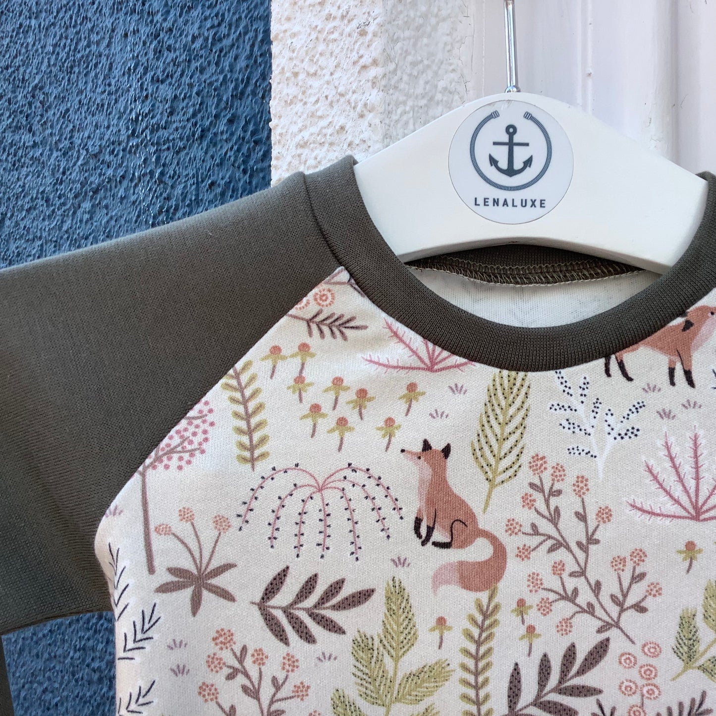 Raglan Shirt // Füchse khaki