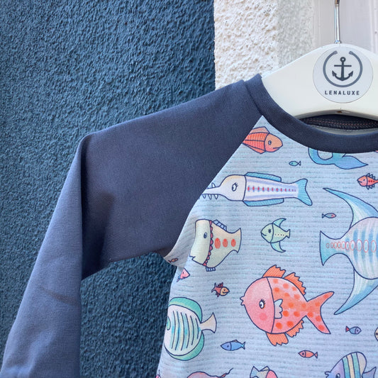 Raglan Shirt // Meerestiefe