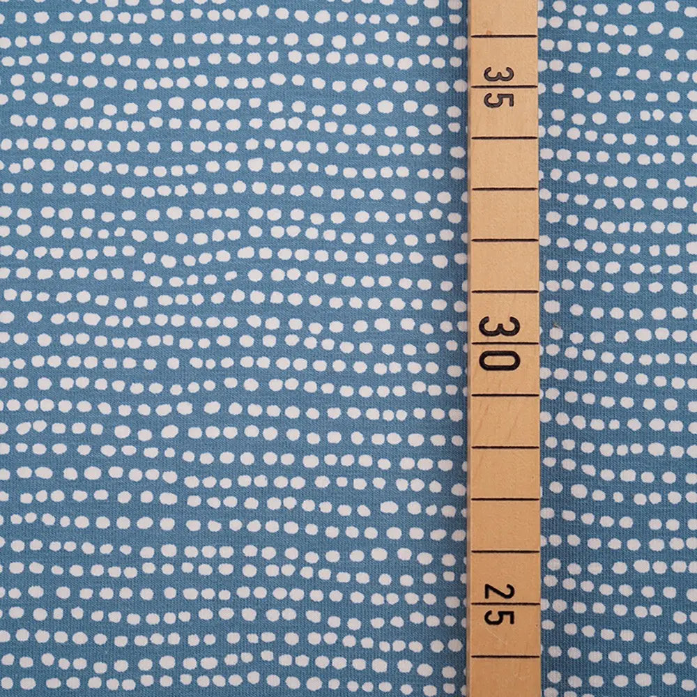 Biojersey // Dotted Line beach house blue