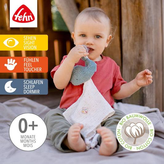 Schmusetuch Wal - Einschlafhilfe & Schnuffeltuch