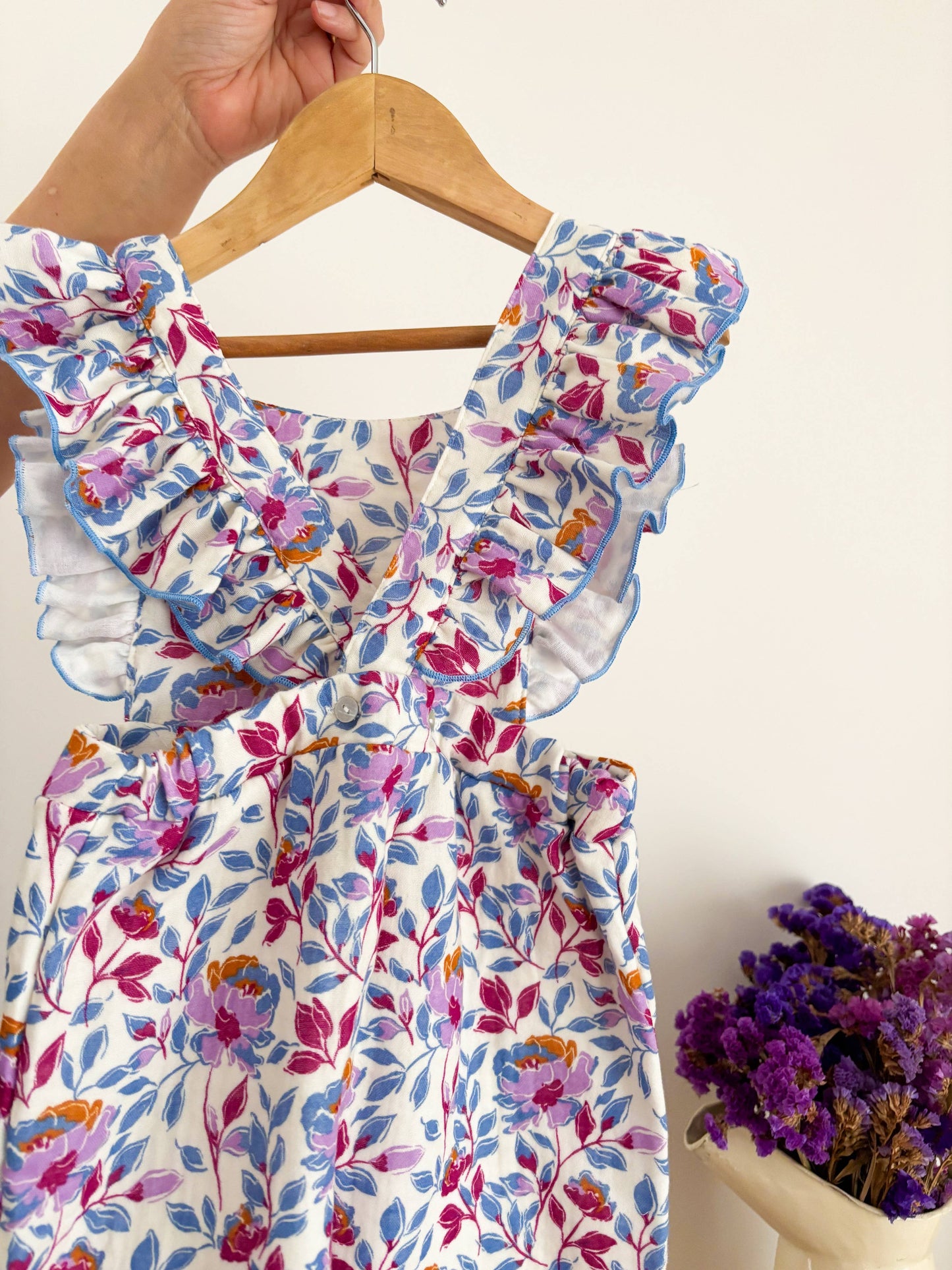 Latzkleid - Flower Power