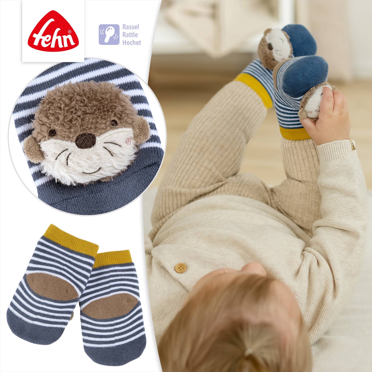 Rasselsocken - Otter