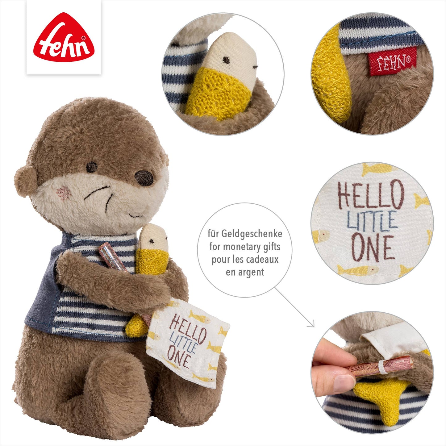 Kuscheltier Otter„Hello little One"