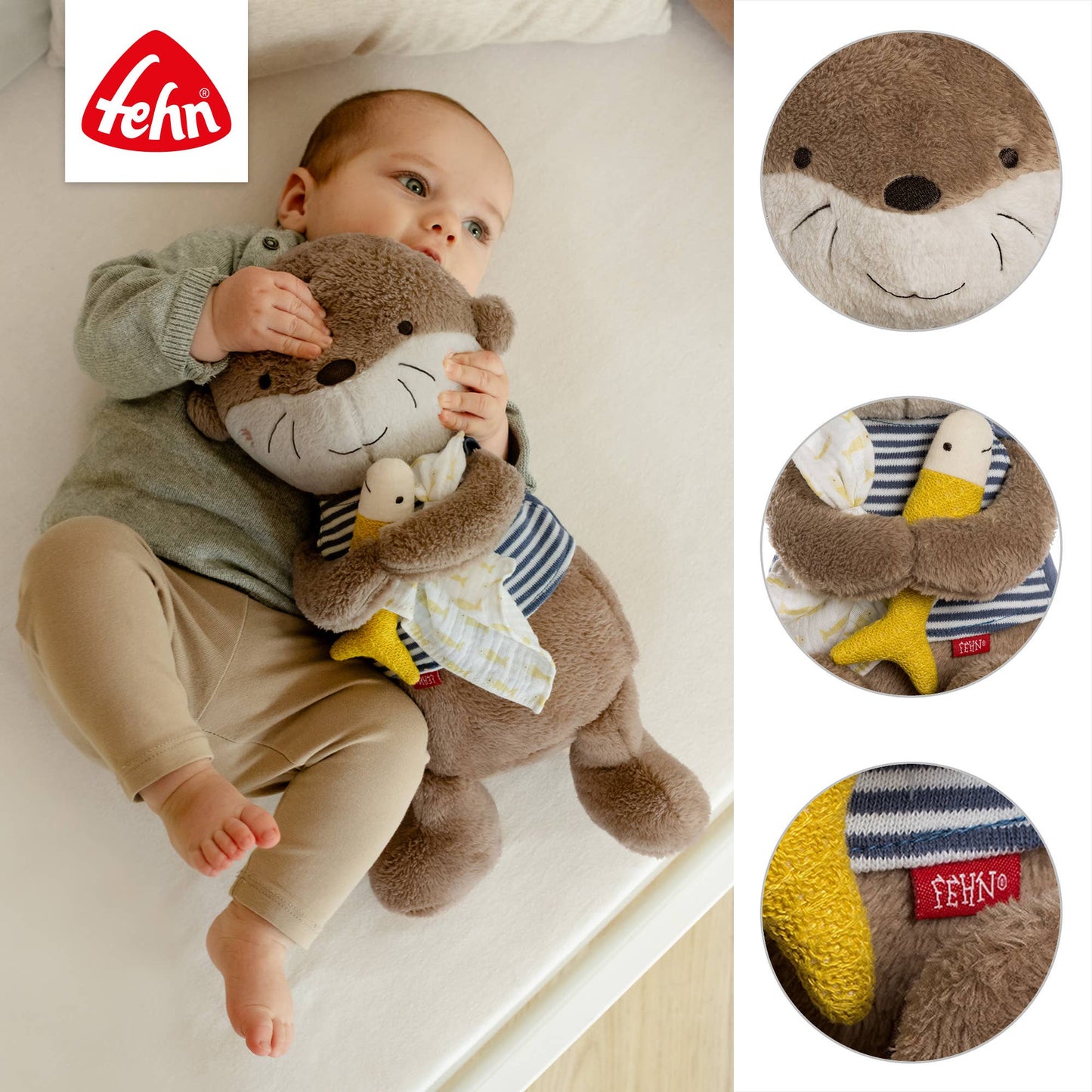 Kuscheltier Otter XL - Stofftier & Kuschelfreund