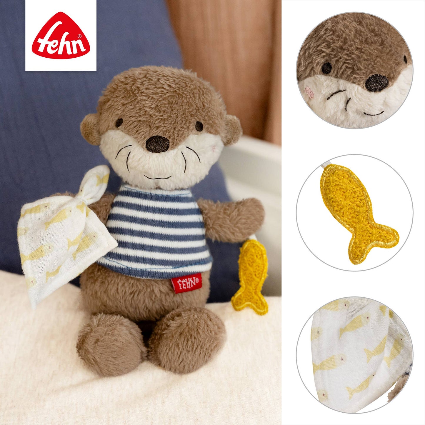 Bean Bag Otter - Kuscheltier & Schmusefreund