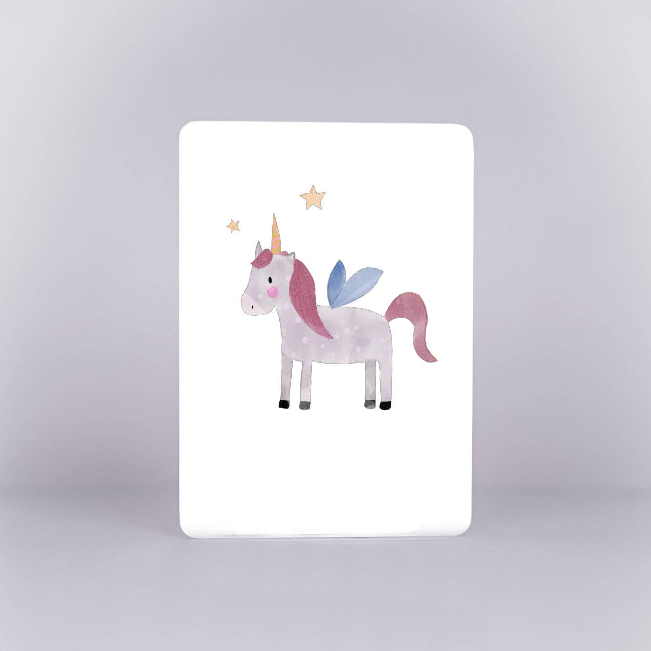 Postkarte - Einhorn