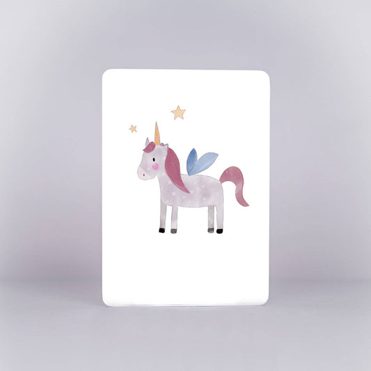 Postkarte - Einhorn
