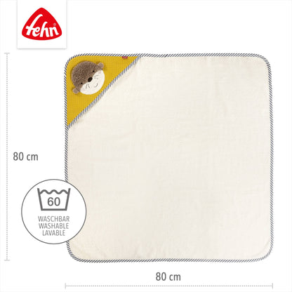 Kapuzenbadetuch Otter - Bade-Poncho aus Frottee
