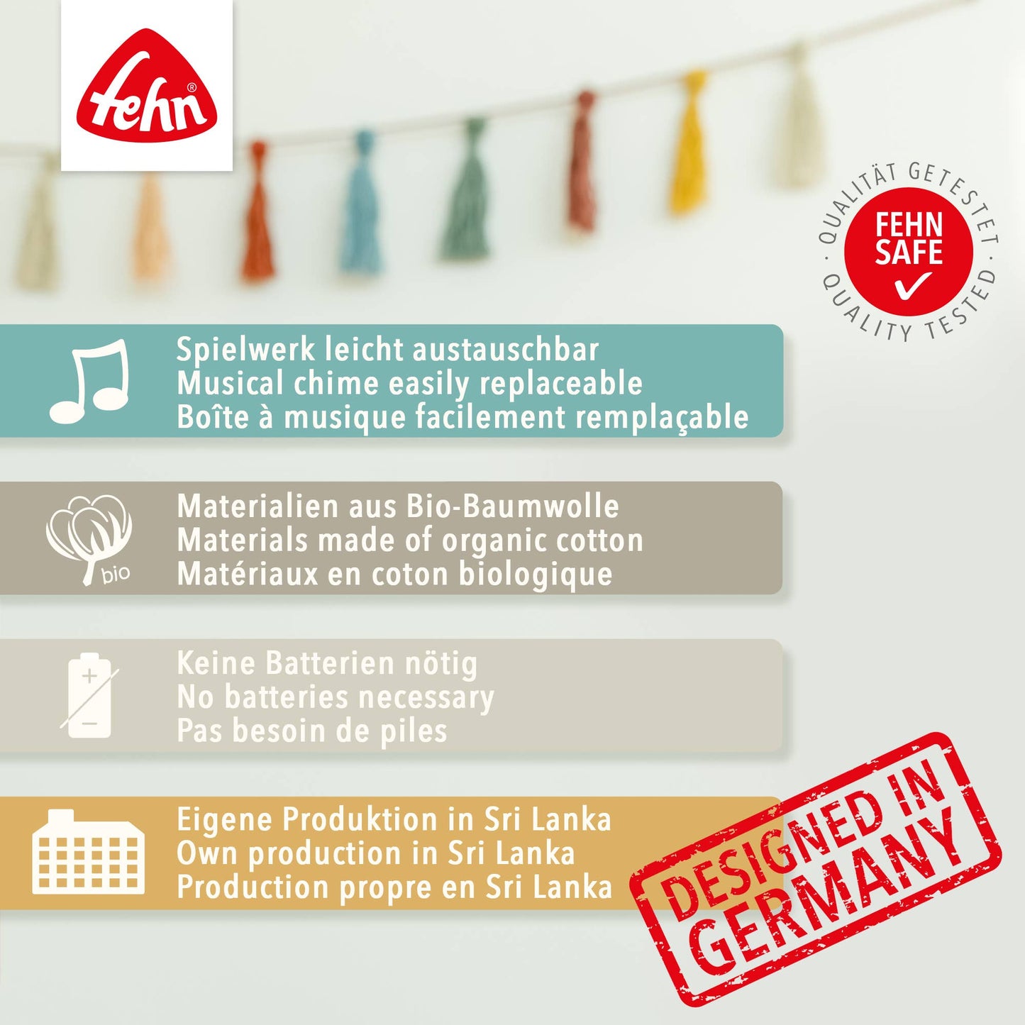 Mini Spieluhr Esel - Kuscheltier & Einschlafhilfe