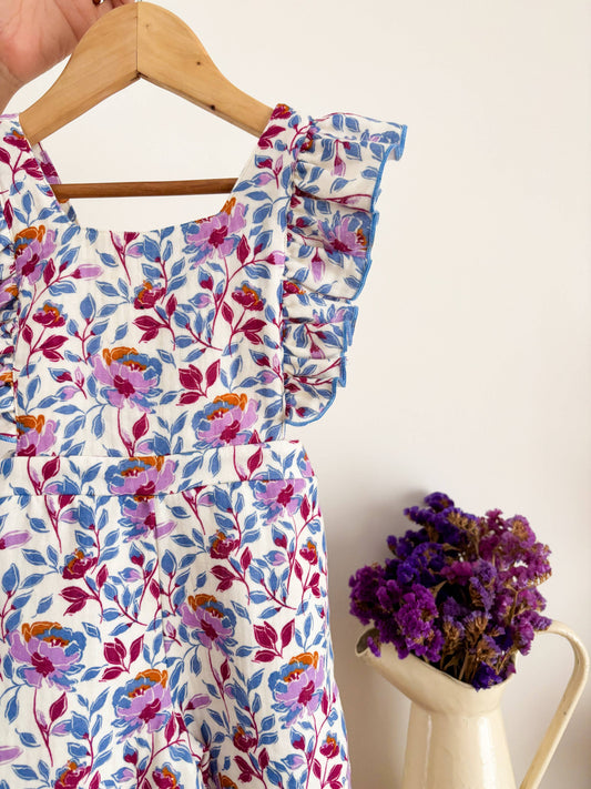 Latzkleid - Flower Power