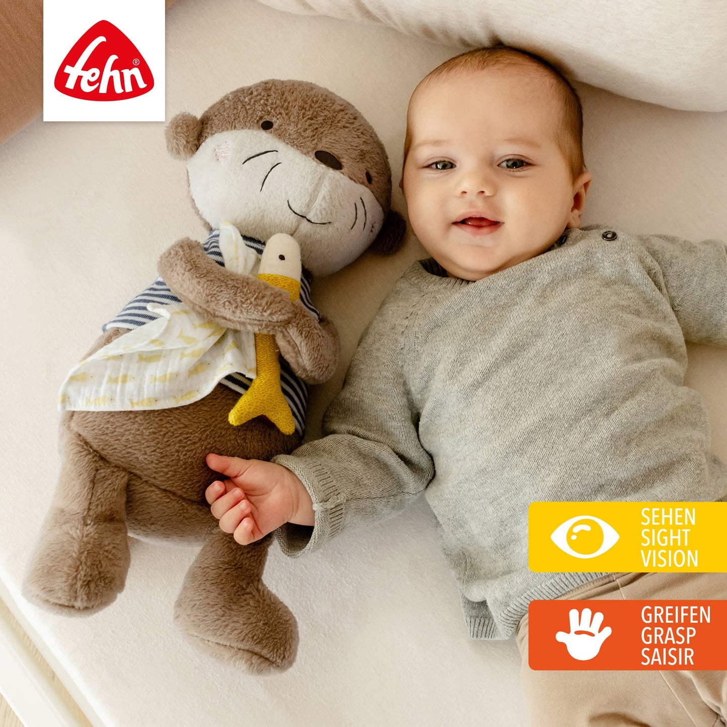Kuscheltier Otter XL - Stofftier & Kuschelfreund