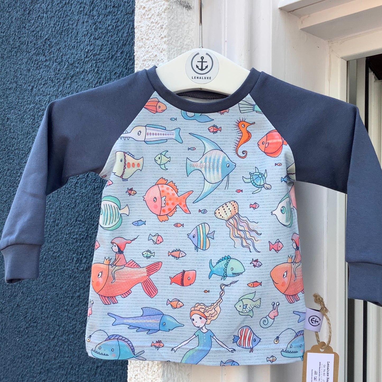 Raglan Shirt // Meerestiefe