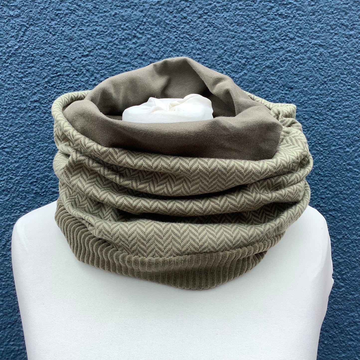 Loopina // Fischgrät khaki