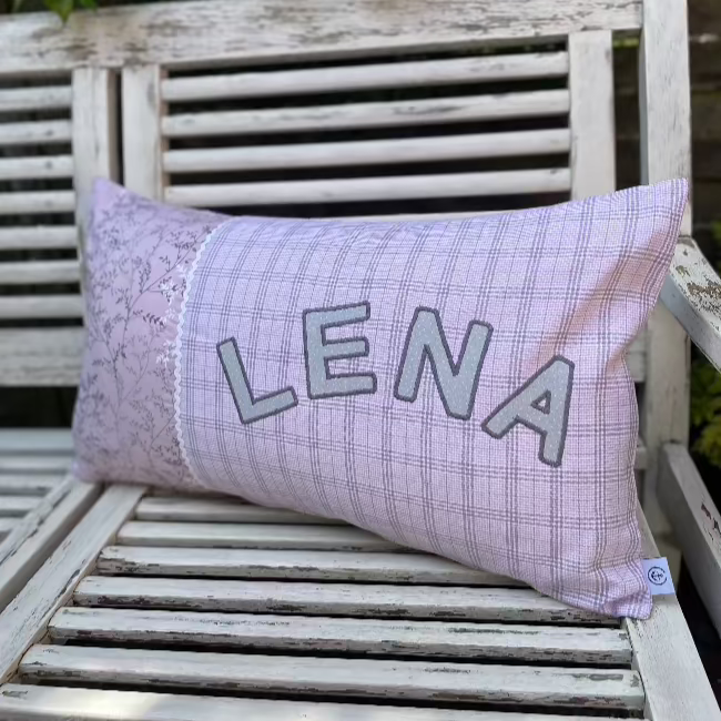 Namenskissen nach Wunsch