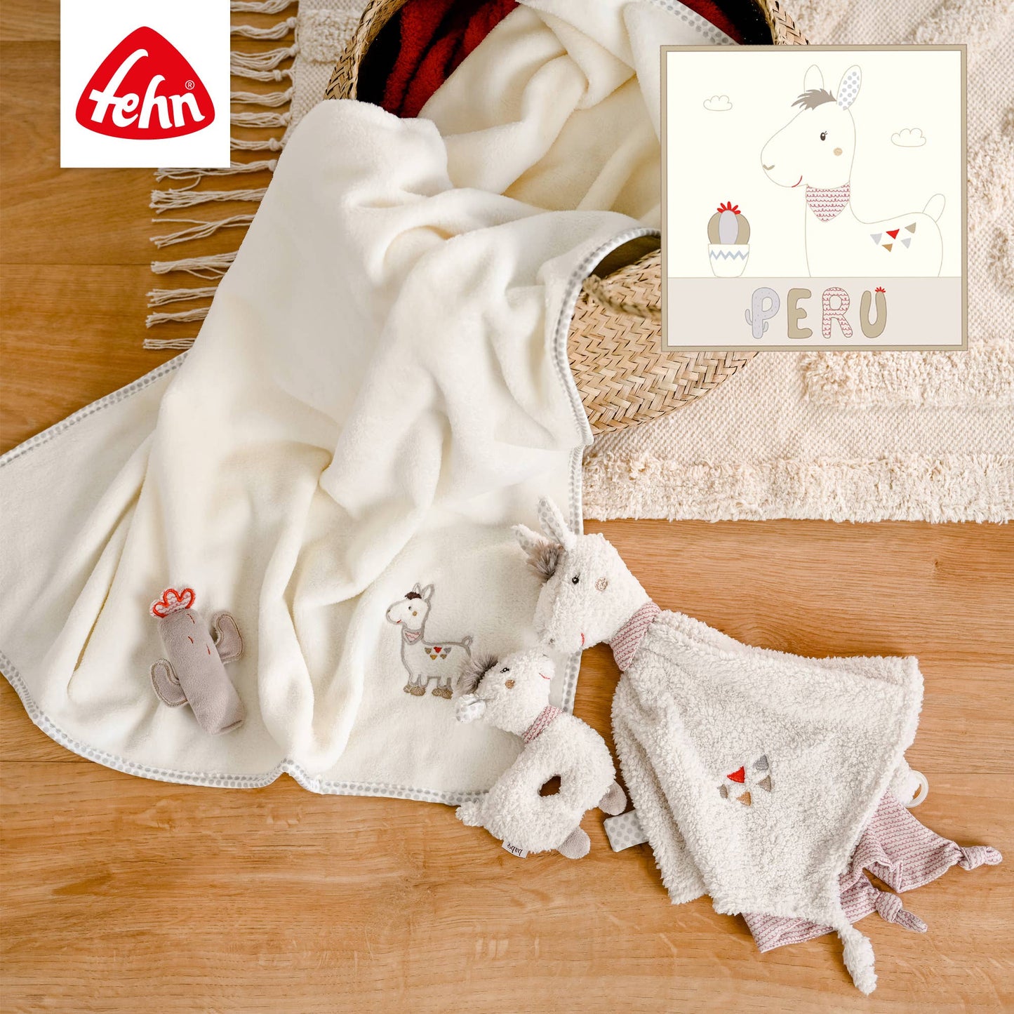 Stabgreifling Lama - Greifling & Motorikspielzeug