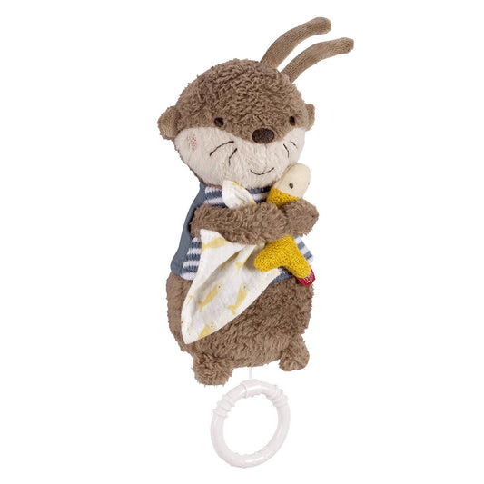 Mini-Spieluhr Otter - Kuscheltier & Einschlafhilfe