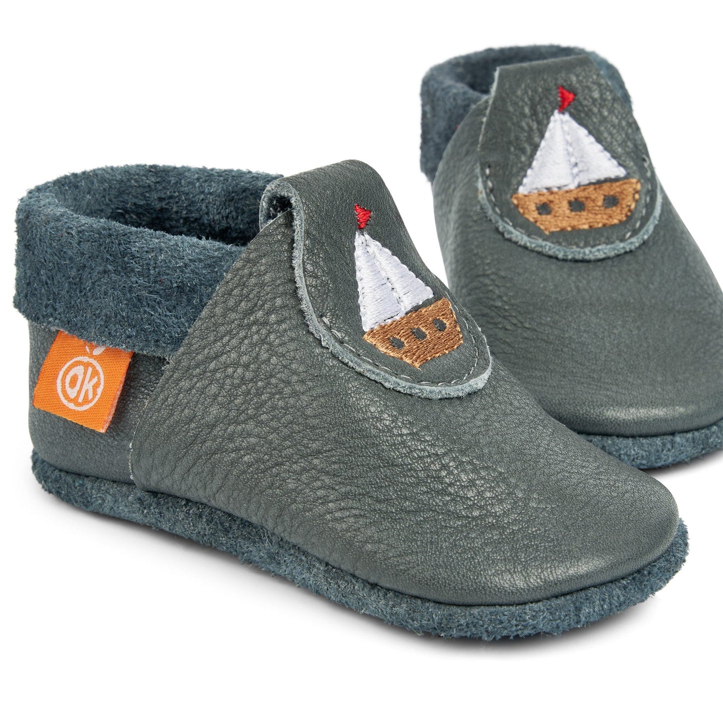 Babyschuhe // Skippy das Schiffchen