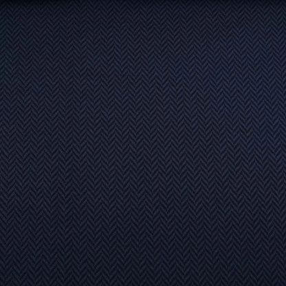 Bio-Jacquard Fischgrät - dunkelblau