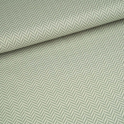 Bio-Jacquard - Fischgrät moos