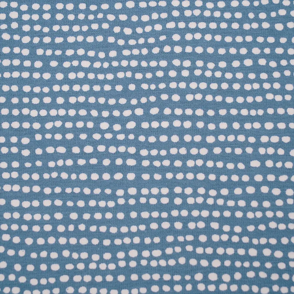 Biojersey // Dotted Line beach house blue