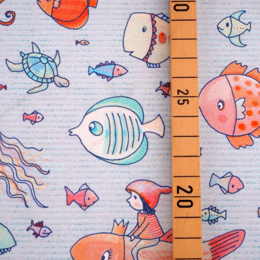 Biojersey // Susalabims Meerestiefe bunt