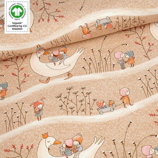 Biojersey // Susalabims Winterkinder beige