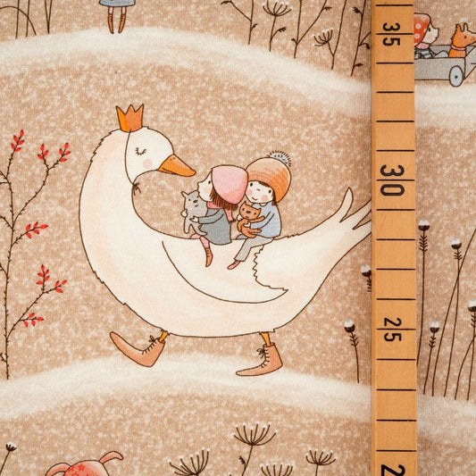 Biojersey // Susalabims Winterkinder beige