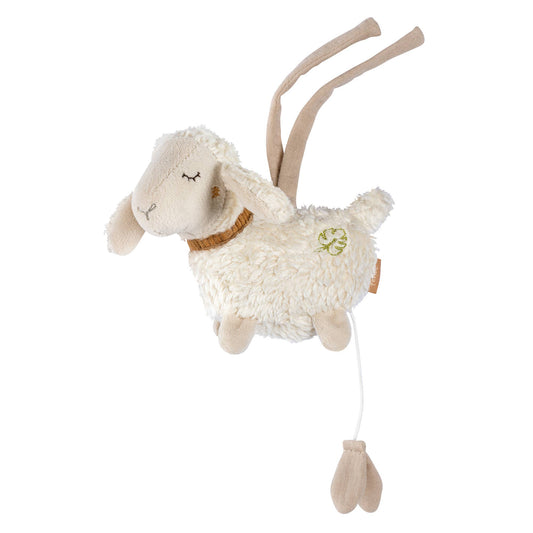 Mini-Spieluhr Schaf - Kuscheltier & Einschlafhilfe