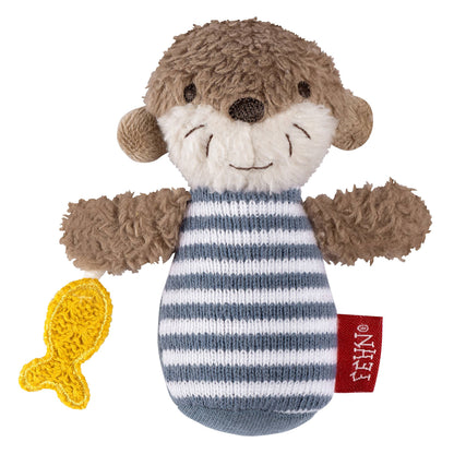 Mini-Rassel Otter - Mini-Greifling zum Rasseln