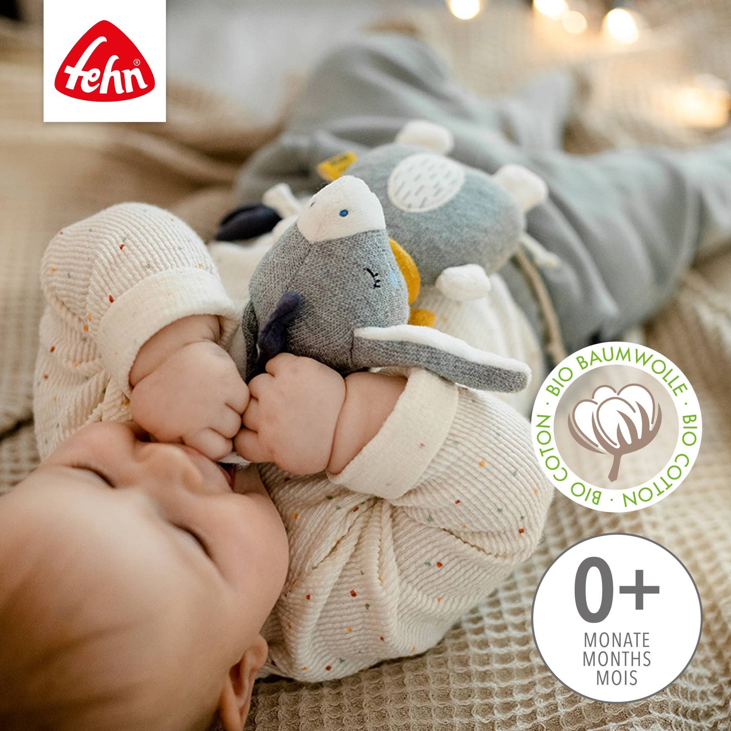 Mini Spieluhr Esel - Kuscheltier & Einschlafhilfe