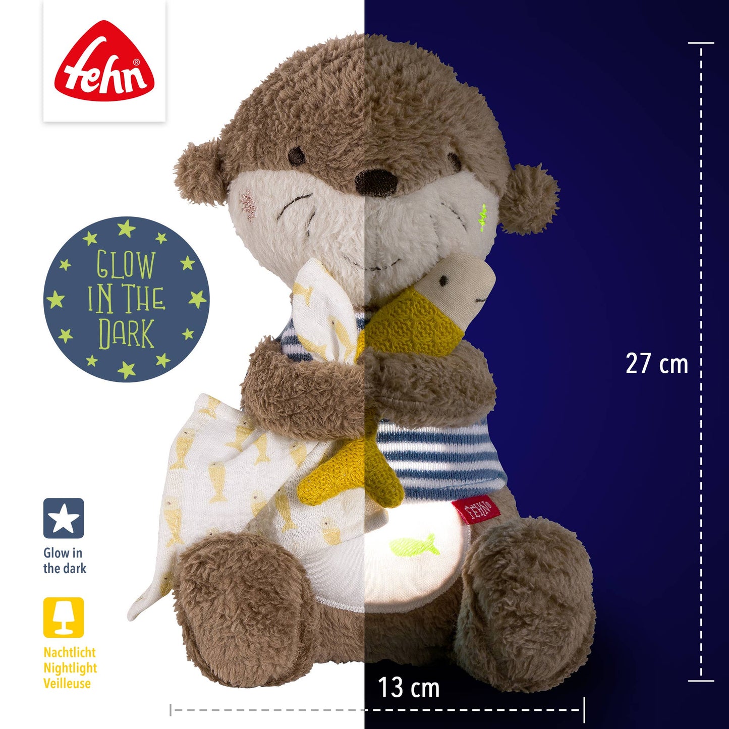 Nachtlicht Otter - Schlummerlicht & Einschlafhilfe
