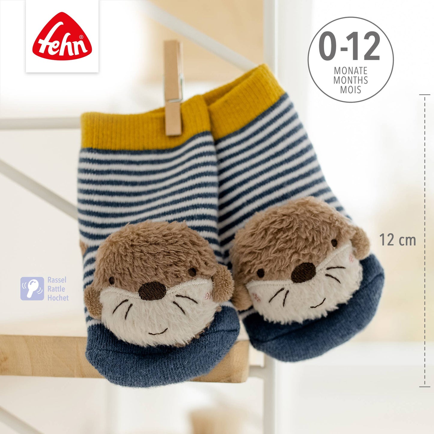 Rasselsocken - Otter
