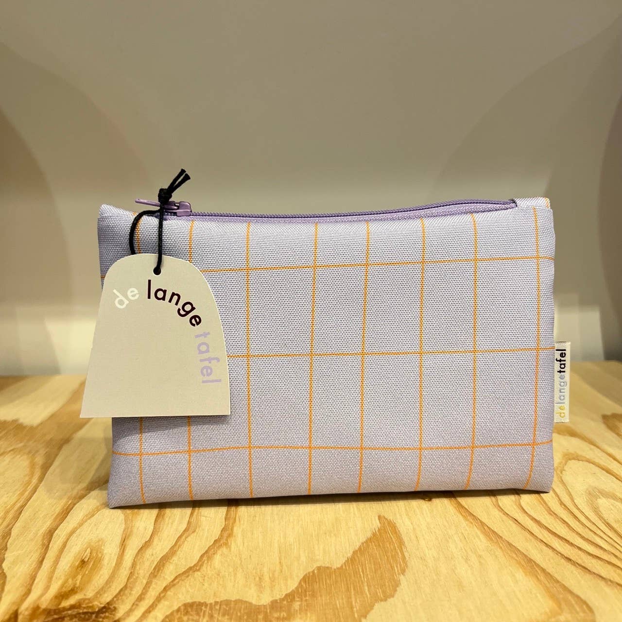 Etui klein · Lila kariert