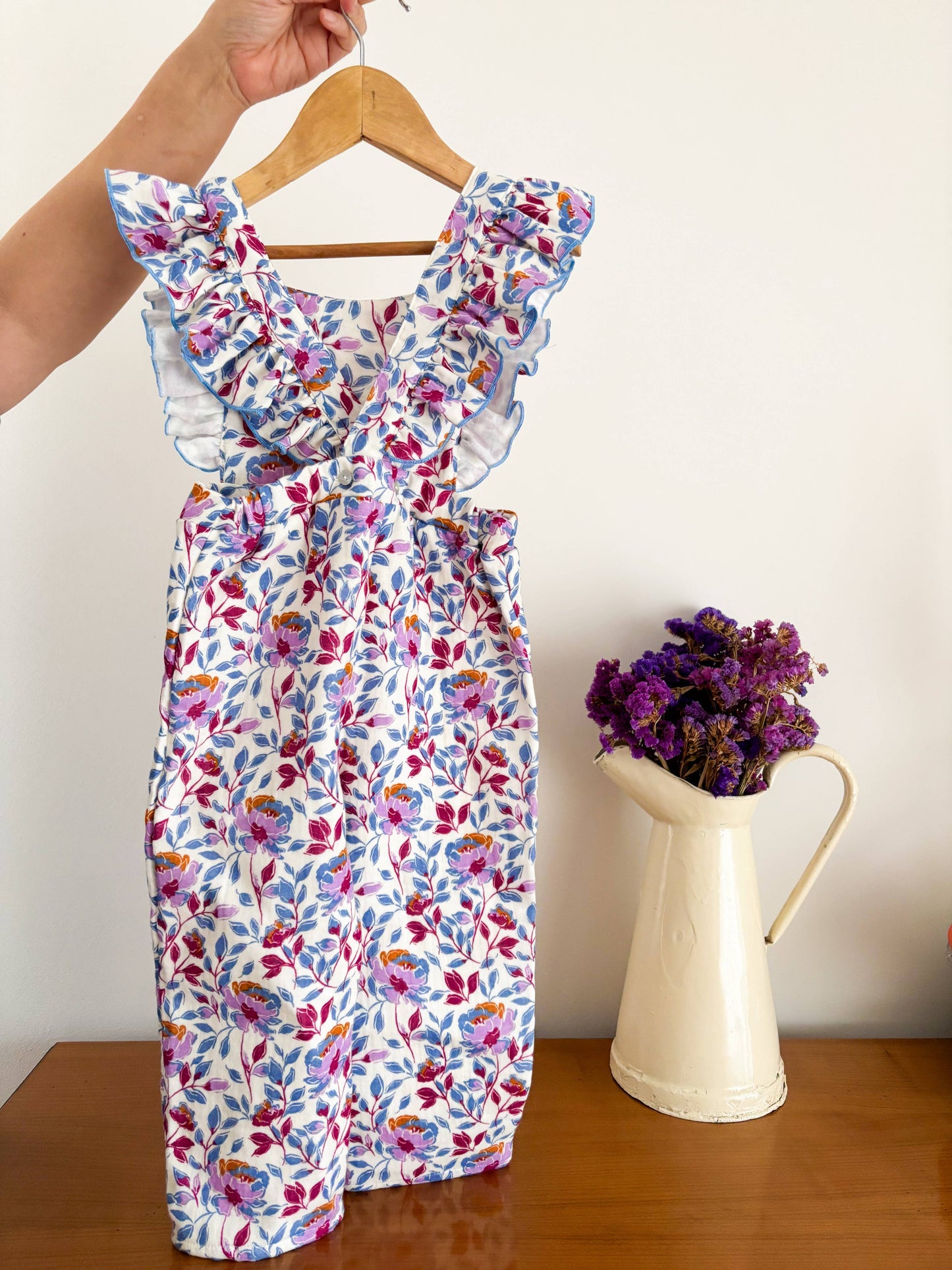 Latzkleid - Flower Power